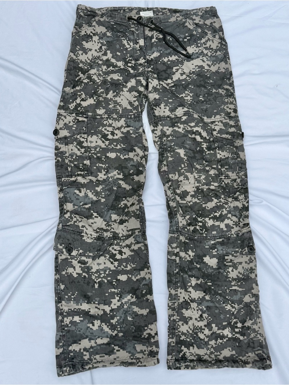 Rothco Women's Digital Camo Cargo Pants - Gray & Black